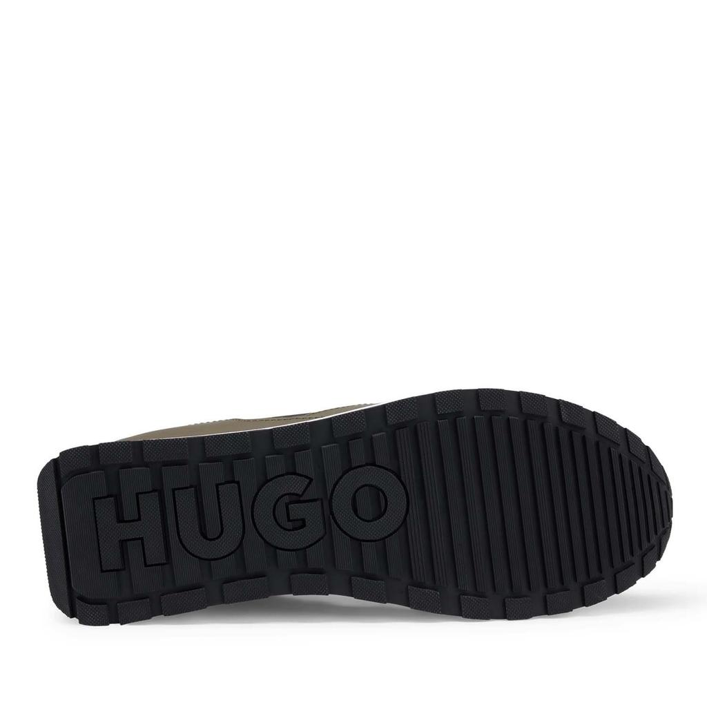 Hugo Mens Icelin Suede Panel Running Trainers