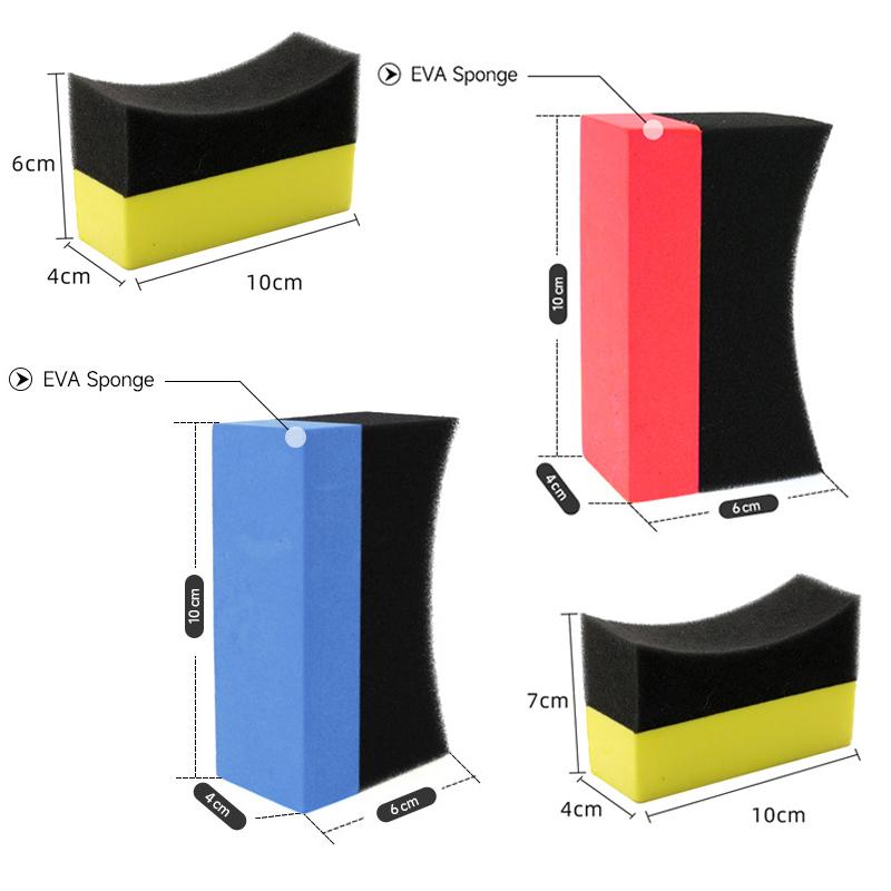 Motorcycle Wheel Cleaning Sponge Tire Wash Wiper Water Suction Sponge Pad Wax Polishing Tyre Brushes Tools Car Wash Accessories