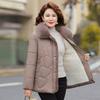 Women's medium down cotton-padded clothes, winter clothes, piled and thickened cotton-padded jackets, new cotton-padded jackets for women