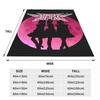 Babymetal Combination Blankets Flannel Sofa Throw Blanket Multi-function Throw Blankets for Couch Bedding Throws Bedspread Quilt