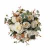Portable Lightweight Fashion Versatile Reusable Artificial Rose Flower Ball Hanging Flower Ball
