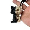 1Pcs Cat Skull Skeleton Pendant Accessory Bag Decoration 3D Printed Toy Keychain Craft Children'S Toys Gift