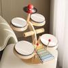 ChangBaosen Wooden Drum Kit Decor Toy