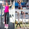 208 cm naturgummi motstandsbåndsett Elastiske yoga-/fitnessbånd Styrke Pilates Treningsutstyr Trening Expander Unisex