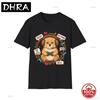 Gamer Dog TShirt Funny Rage Quit Gaming Tee Gift for Dog Lovers Hipster Bold Hipster Tees Daily Cotton Printed TShirts TShirt