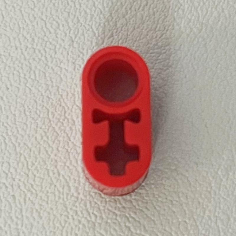

74695 60483 40147 Liftarm Thick 1x2 Axle Hole High-tech Bricks Toys For Technical MOC Buildings Blocks DIY Compatible красный