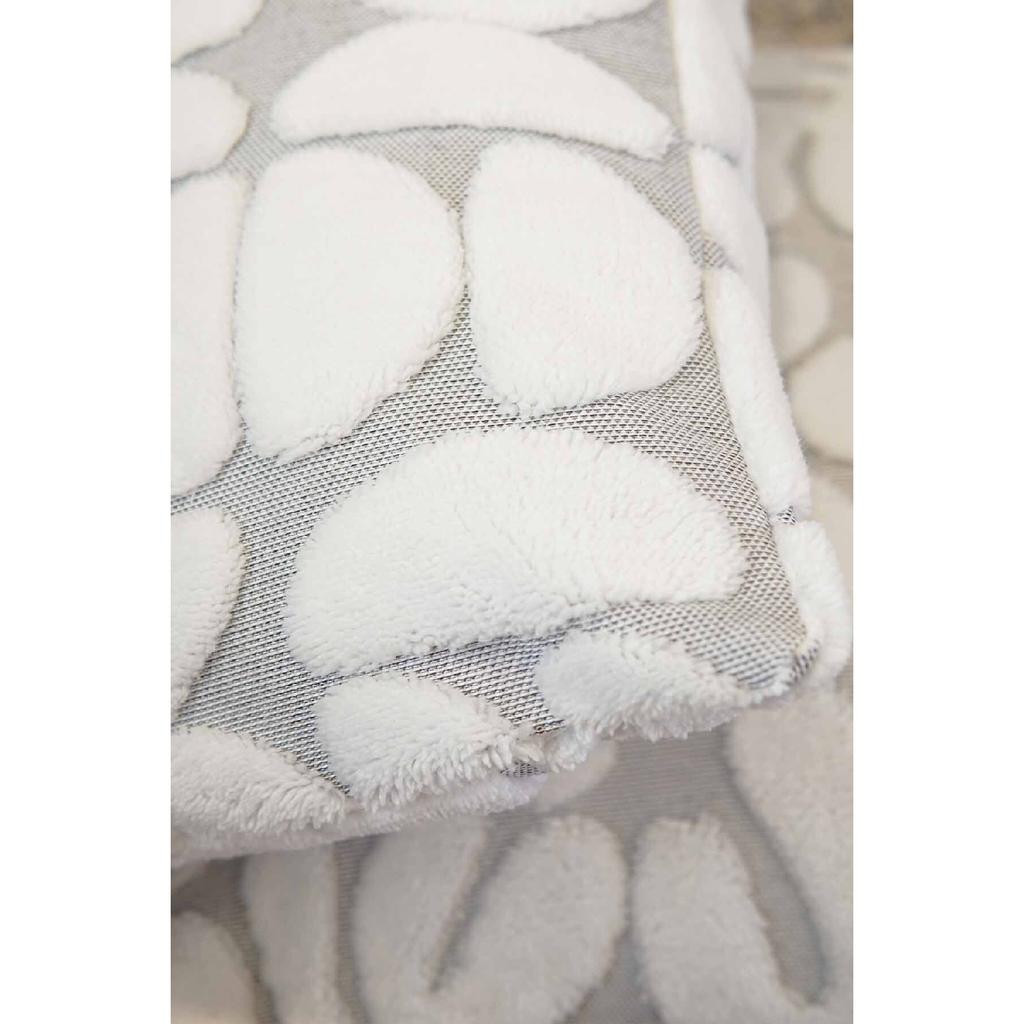 Set Of 2 Punch Embroidered Tufting Throw Pillow Covers 43*43 Cm - Classic