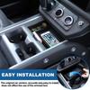 ABS Black For Land Rover Defender 110 2025+ Car Center Console Storage Box Multifunctional Storage Box Car Interior Accessories