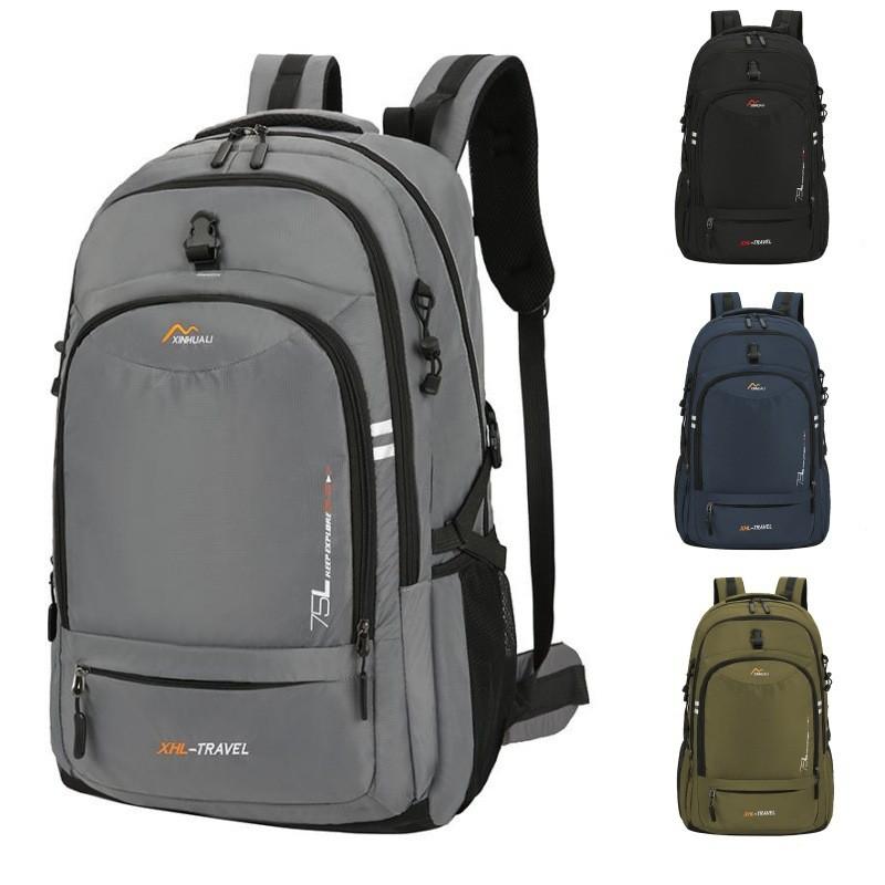 Capacity Large Zipper Schoolbag Outdoor Travel Bag Computer Unisex Backpack