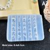 3D Silicone Nail Art Mold Cartoon Cute Dog Bear Cake Bread Relief Carving Diy Design Nail Parts Charm Decorations Manicure Tool