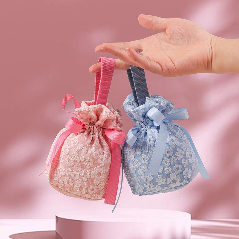 Luxury Chinese Style Wedding Candy Drawstring Bag