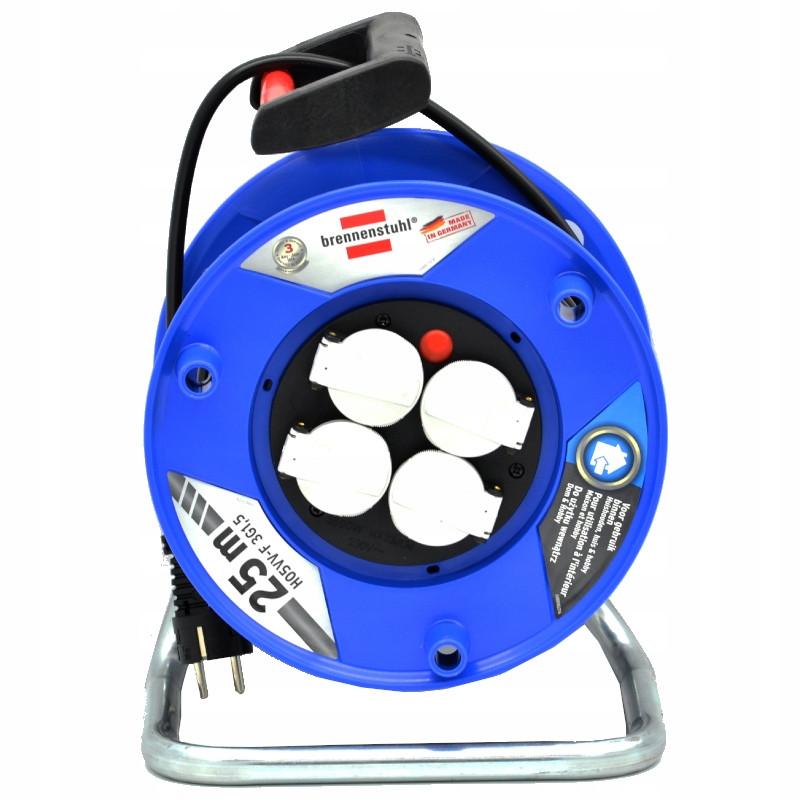 Garant Extension Cable Reel 25M H05Vv-F 3G1.5 Ip20 Brennenstuhl