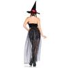 Halloween Costume Women Cosplay Vampire Snow White Dress Witch Queen Party Stage Performance Outfit