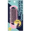 Kai Hair Brush  SelfCleaning  Comfortable  Loop  Paddle