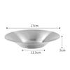 Stainless Steel Western Fruit Salad Stirring Bowl Round Dinner Plates Noodle Bowls Tableware Kitchen Tools