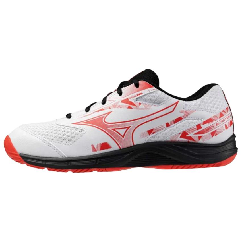 

Mizuno Кроссовки мужские Sky Blaster 4 Wide бело-красные 71GA253301 40.5