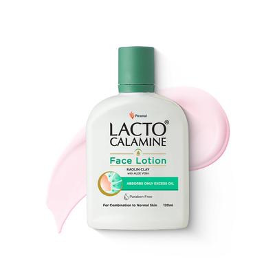 Face Lotion Kaolin Clay & Aloe Vera 120ml Daily Moisturizer For Combination To Normal Skin Oil Control And Glow