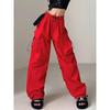 Women's Retro Hip Hop Wide-Leg Workwear Pants