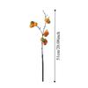 Realistic Artificial Pumpkin Branches Foam Elegant Simulation Pumpkin Handmade Flower Arrangement Fake Plants Table Centerpiece