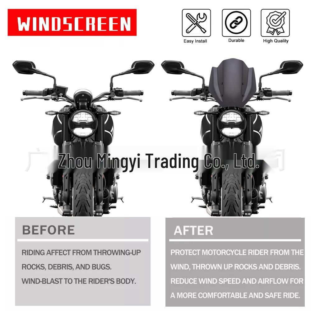 Kaiyue 660 Motorcycle Windshield Deflector for 2021-2022 Models