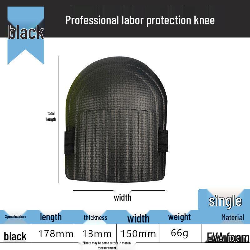 EVA Thickened Knee Pad for Garden, Tiling, Construction, Moisture-Proof Labor Protection