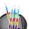 Cute Student Stacker Pen Stationery Kids Art Oil Pastel Crayon Pencils Painting Pen Graffiti