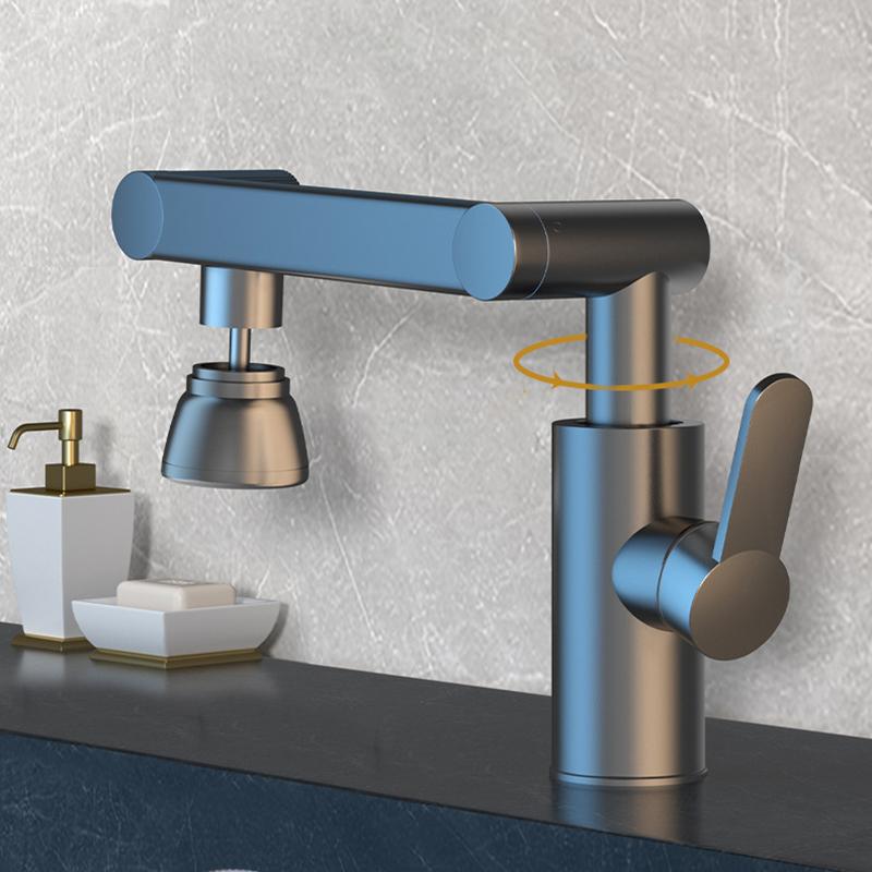 Robinet d'évier de cuisine pivotant à 1080° Robinet d'évier de salle de bain Robinet de lavabo Multifonction Froid et Eau Robinet Laiton