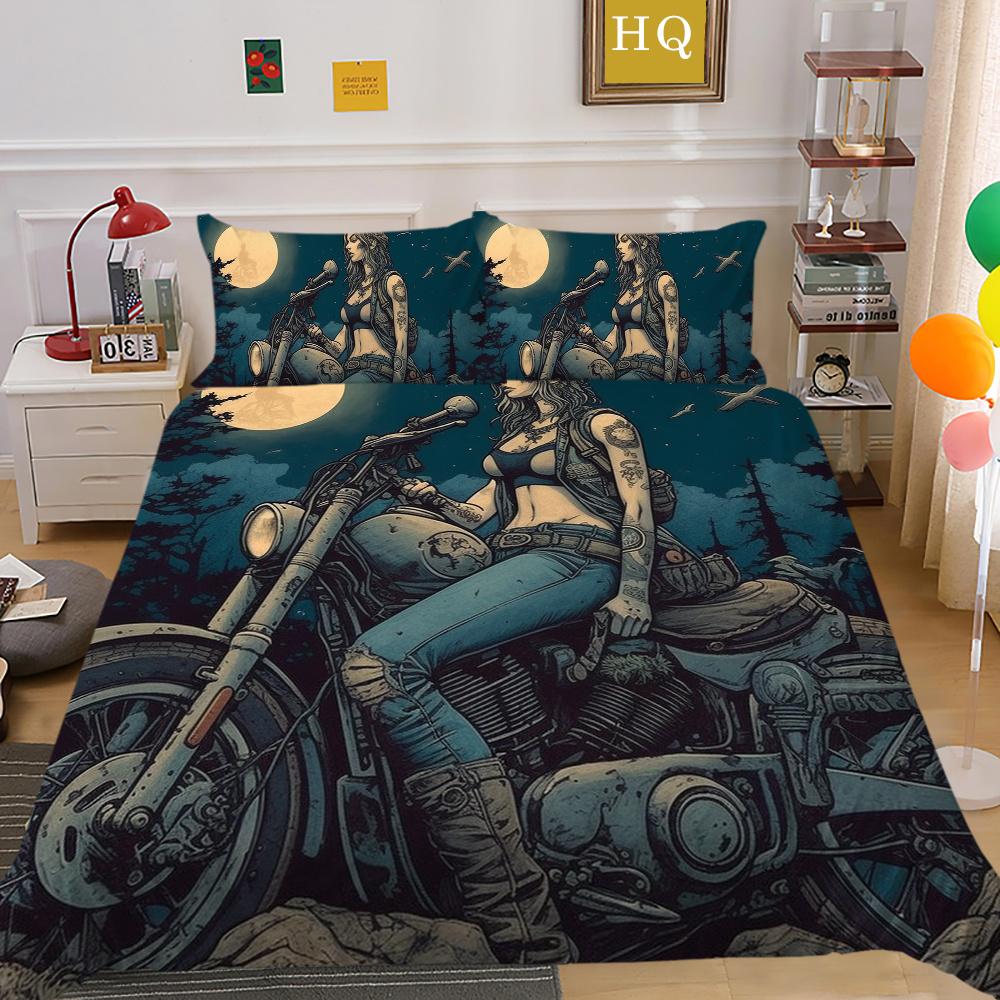 Beauty Skull Duvet Cover Twin Queen Size Bedding Set Cover Home Textiles Adults High Quality Bedding Cover Suit