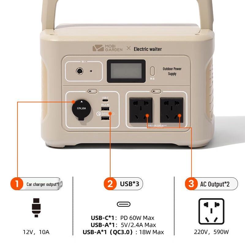 Mobi Garden NX21671074 Outdoor Portable Power Bank