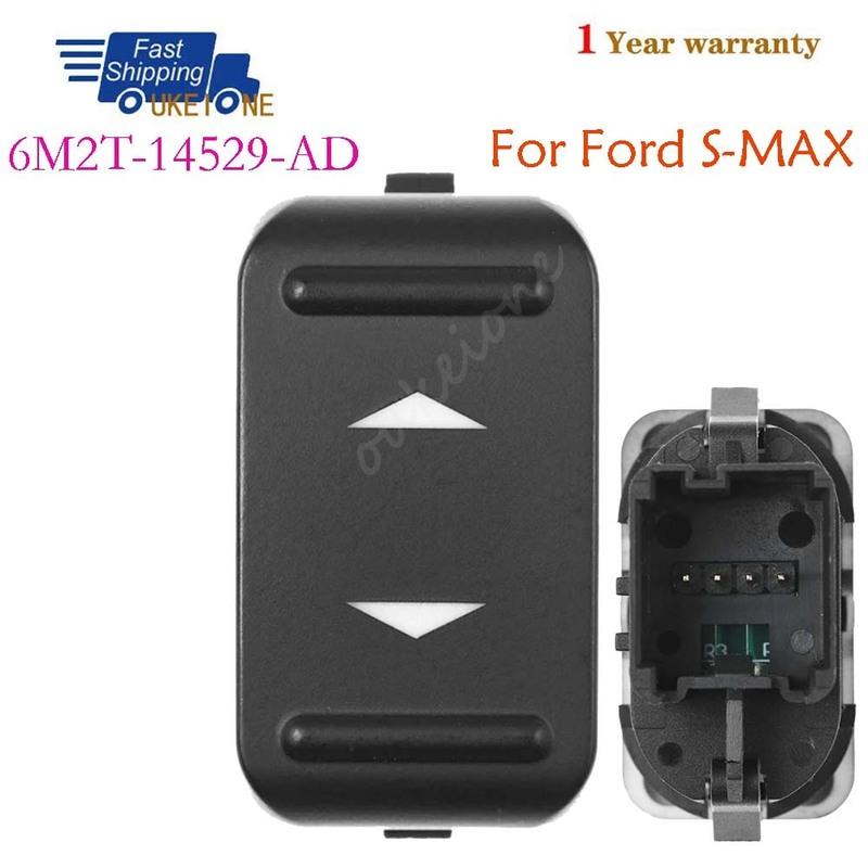 

6M2T-14529-AD Для Ford S-MAX Galaxy MK 3 Mondeo MK 4 2007-2015 Автомобильная кнопка переключателя стекла стеклоподъемника Аксессуары для автомобиля