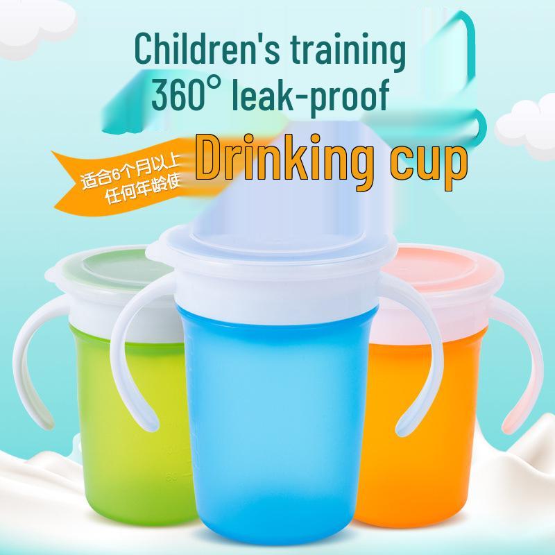 Fanfan Times 360° Leak-Proof Children's Sippy Cup: Anti-Choke, Anti-Spill, Portable Baby Training Cup