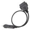 OBD2 Vehicle ECU Emergency Power Supply Cable 12V with Cigarette Lighter Car to OBD Female Connector Cable Adapter
