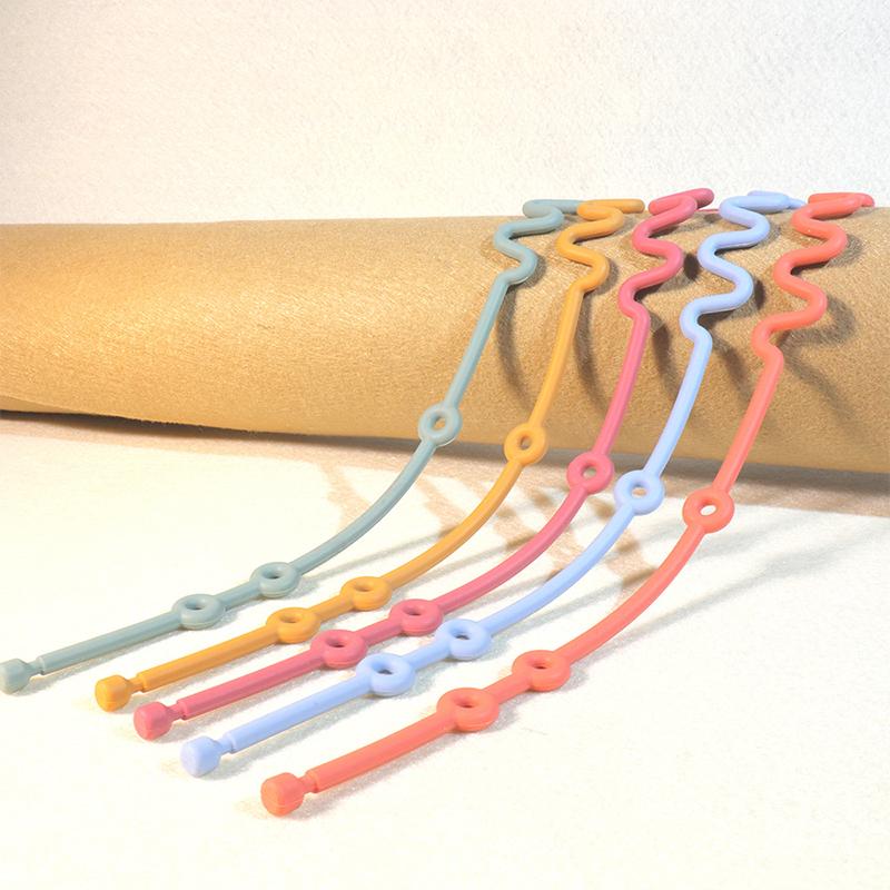 

Silicone Anti-Drop Chain Teether, Multifunctional Pacifier Holder, Anti-Loss Strap.