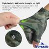 Mens Spring Summer Fishing Gloves Non Slip Sunscreen Cool Ice Silk Half Finger Breathable Outdoor