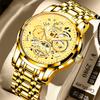 Hollow Watch Automatic Quartz Movement Retro High Value Anti-drop Fashion Men's Watch New
