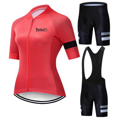 2026 Sommer Radtrikot Team Triathlon Anzug Damen Kurzarm MTB Radbekleidung Maillot Radfahren Ropa Ciclismo Set Mädchen