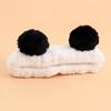 Women Wash Face Makeup Soft Coral Fleece Elastic Headband Head Wrap Cute Animal Ears Hairband Girl Hair Accessories