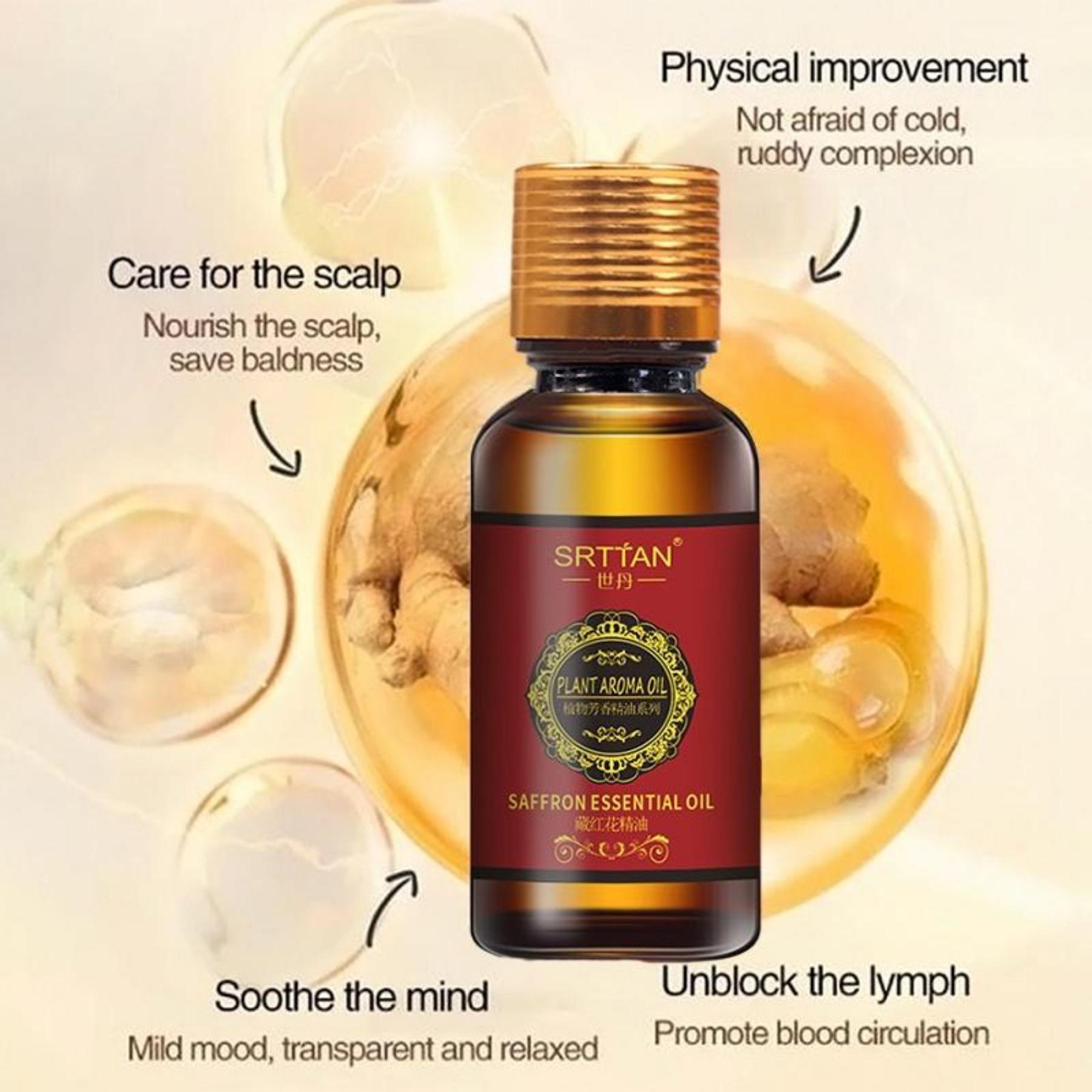 

Детоксикационное имбирное масло Эфирное масло имбиря Массажное масло