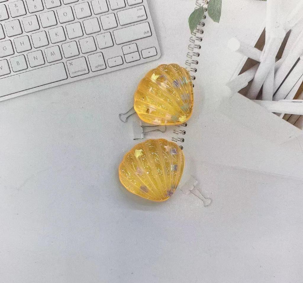 DIY Resin Sequin Imitation Shell Phone Case, Shoe Buckle, Storage Box & Ornament Supplies