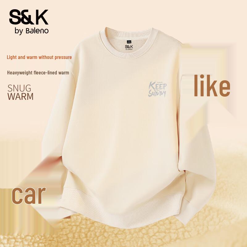 Baleno Men's S&K Series Fleece Round Neck Sweatshirt