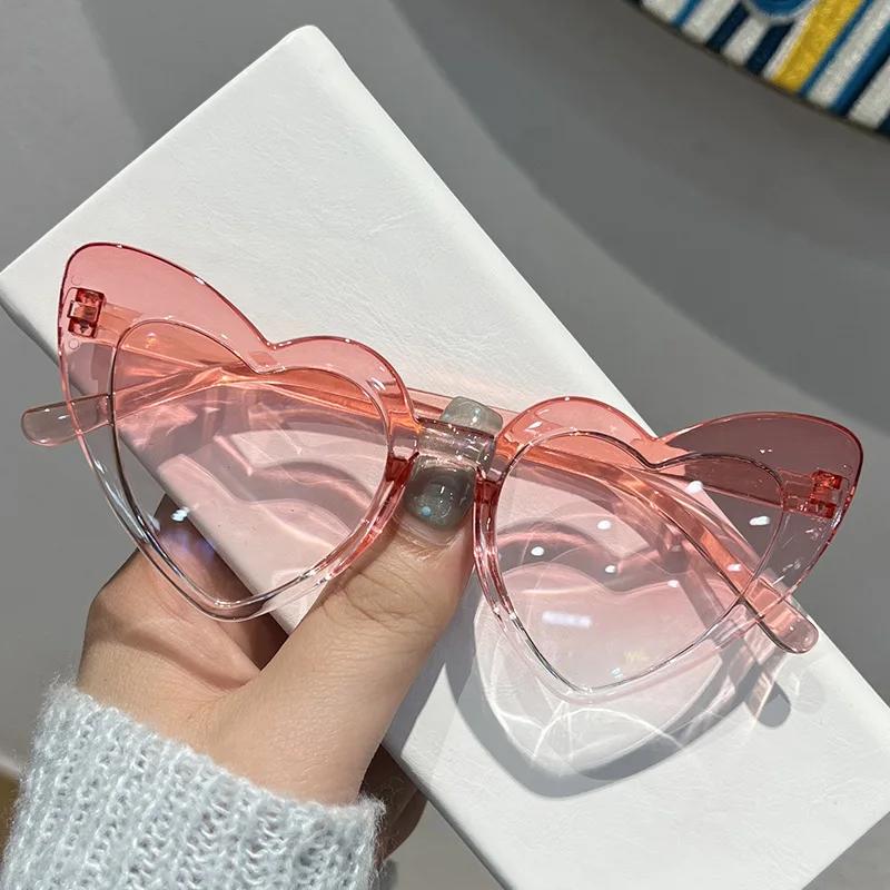 New Gradient Love Children s Sunglasses Cute Super Cute Baby Sun Glasses 1PC