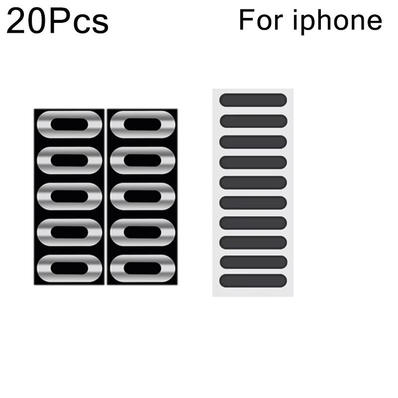 40/1PCS Charging Port Protector Film Sticker For IPhone 16 15 Pro Max 15Plus Samsung Universal Phone Speaker Dust Mesh Sticker