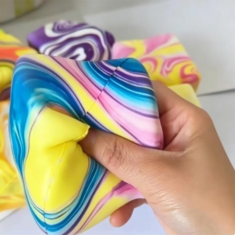 Soft Simulated Cheese Sensory Stress Relief Toy Stretchable Soft Ice Slow Rebound Random Color