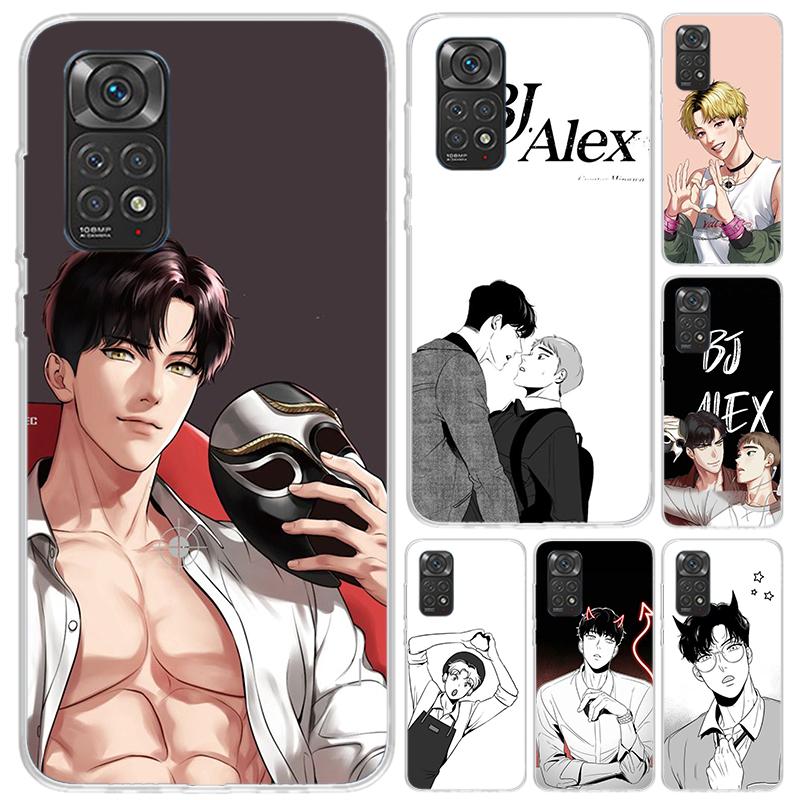 Anime B-J-Alex Phone Case for Xiaomi Redmi Note 15 14 14S 13 12S 12 Pro 11S 11 Plus 11T 11E 10S Soft Funda Print Shell Redmi Not