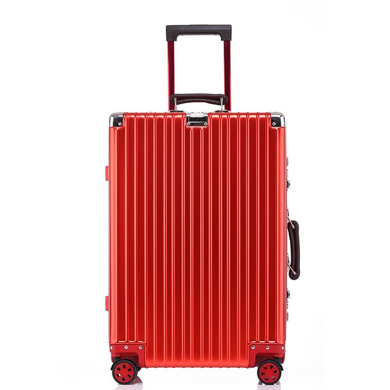BATANUV Vintage 20-inch Aluminum Magnesium Carry-on Suitcase