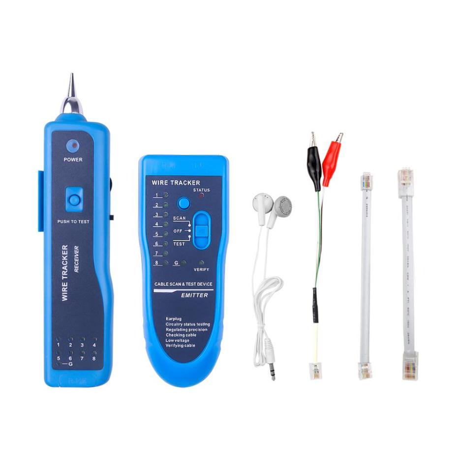 Leitungsfinder RJ11 RJ45 Cat5 Cat6 Netzwerktester Ethernet LAN Netzwerkanalysator Telefonkabel Emitter Razer Tracker Detektor