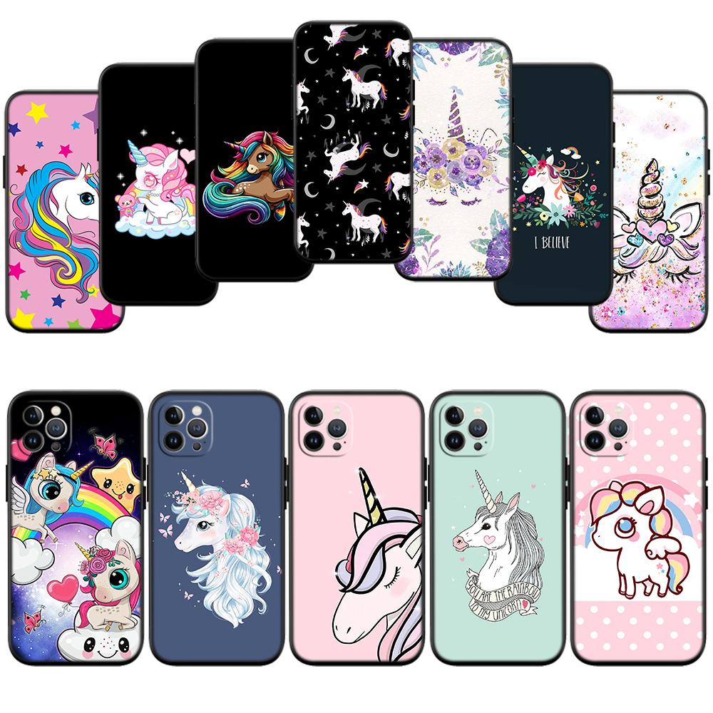 RP14 Cartoon Unicorn New High-End Shell Phone Case for Redmi Note 13 14 Pro+ Plus A3 A3X 13X 13C 13R 14S 14C 14R