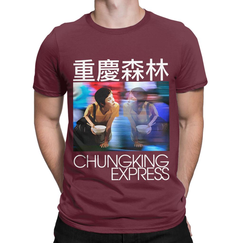 Wong Kar Wai Movie Tshirt Unisex Cool Pure Cotton Tee Shirt O Neck Short Sleeve T Shirts Summer Clothes