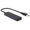 Cross Multi-functional Type-C Docking Station: 4-in-1 USB 3.0 Hub for Computers