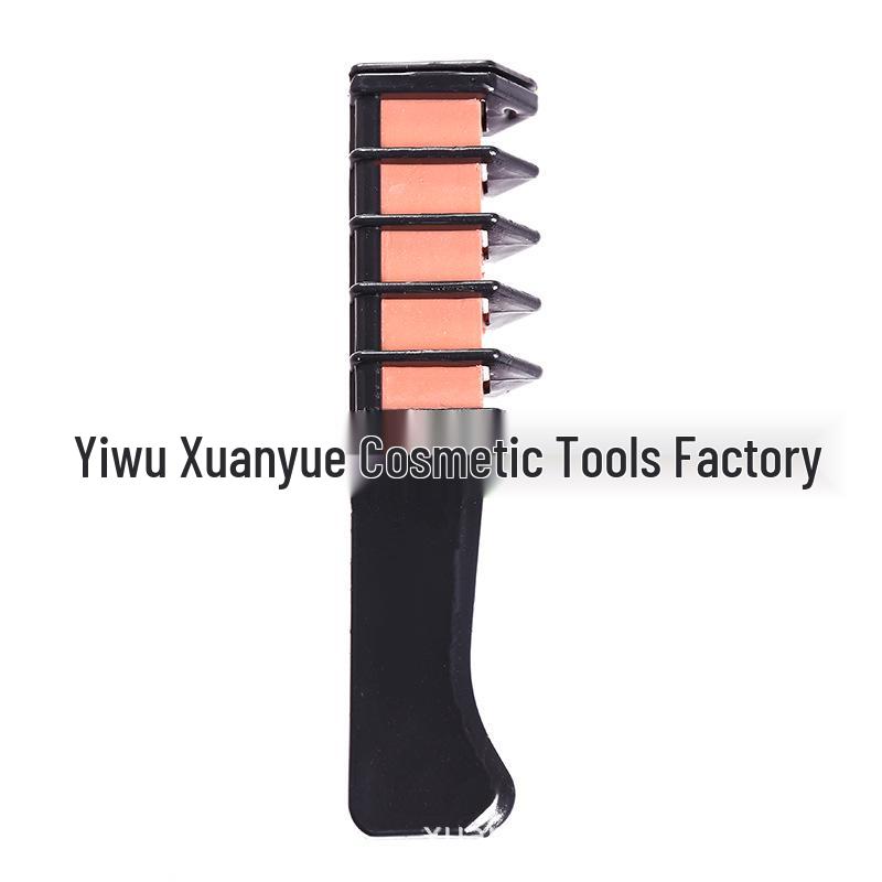 Mehrfarbiges Einweg-Mini-Haarfärbe-Kammset